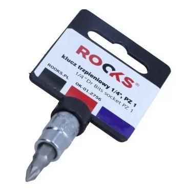 Rooks Bit Socket 1/4", PZ 1