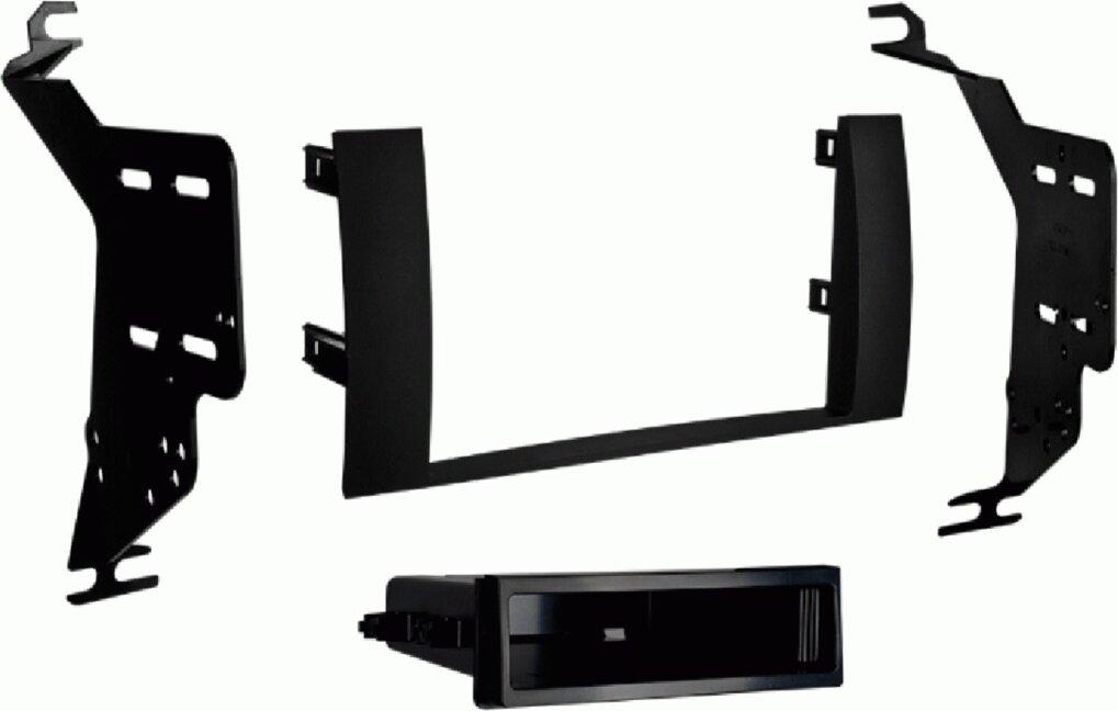 2-DIN radio panel with storage compartment Toyota Prius 01/2004-06/2009 (METRA)