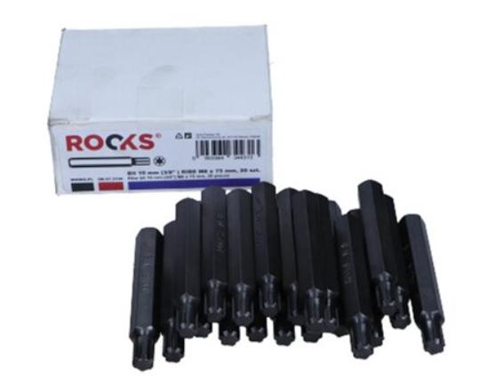 Rooks Bit 10 mm (3/8") Ribe M8 x mm, 20 pieces