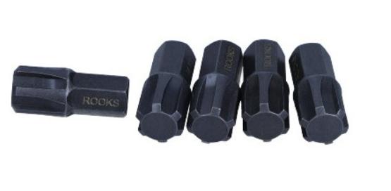 Rooks Bit 10 mm (3/8") Ribe M13 x 30 mm, 5 pieces