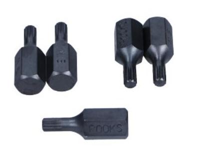 Rooks Bit 10 mm (3/8") Multi-pronged M5 x 30 mm, 5 pieces