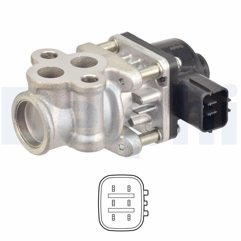 EGR valve EG10611-12B1 Delphi