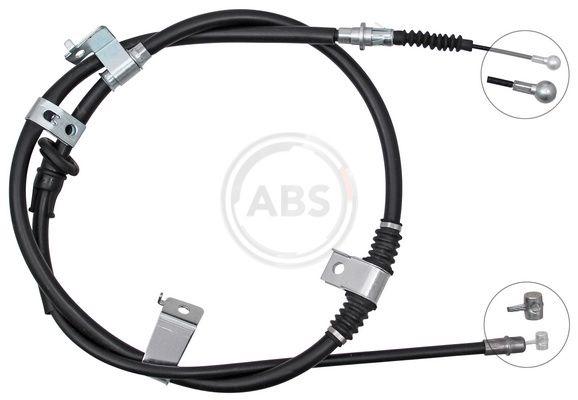 Traction cable, parking brake K10229 ABS