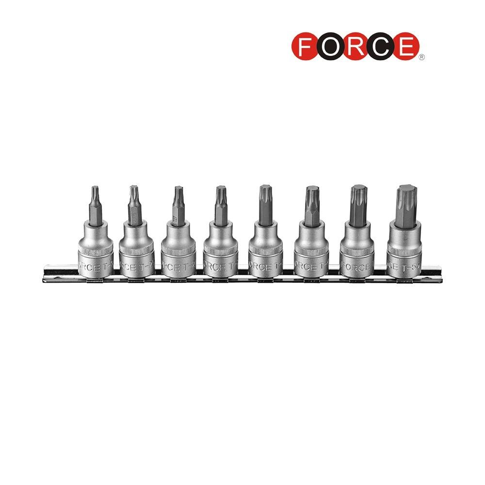 8pc 3/8" Dr. Star socket bit set