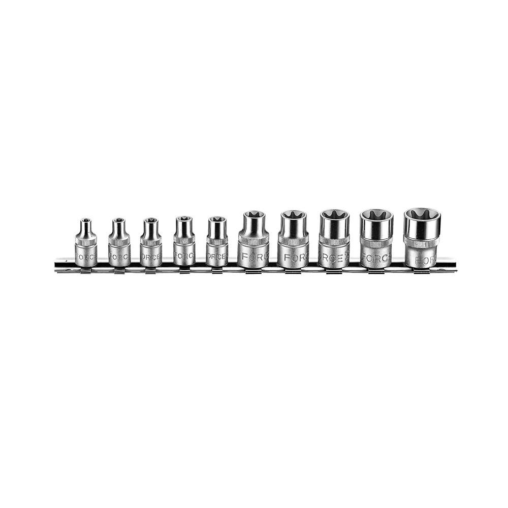 10pc Star socket set