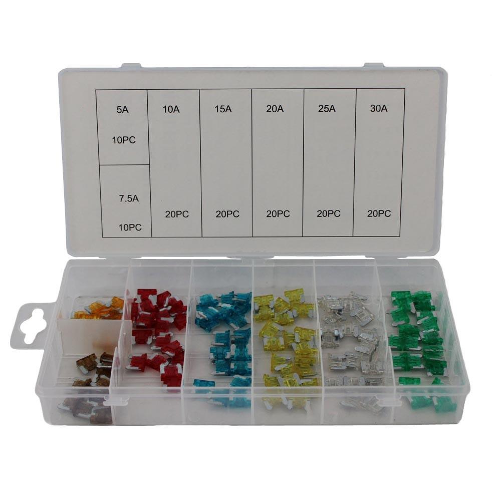 Assortment Micro fuses 120 pcs