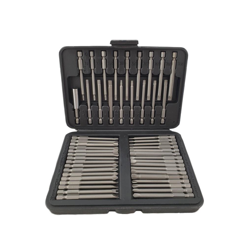 WEBER TOOLS 1/4" bit set XL 50-piece