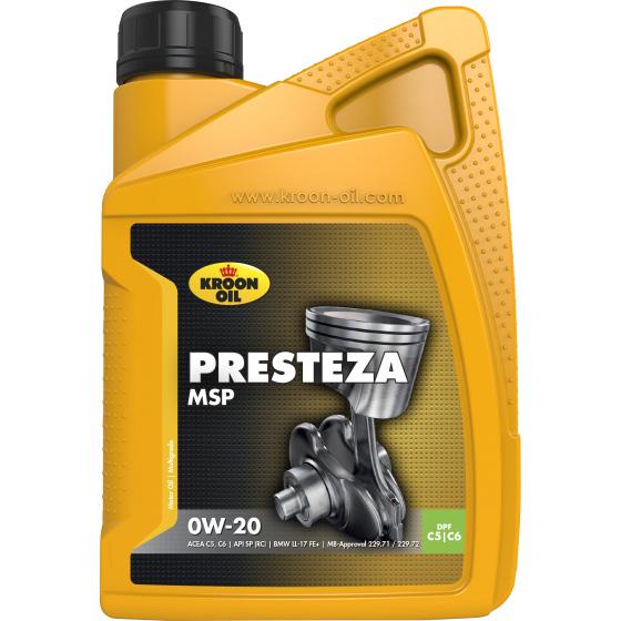 Engine oil Kroon-Oil Presteza MSP 0W20 C5, 1L