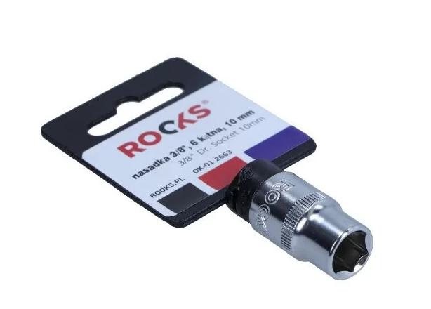 Rooks Socket 3/8", 6-sided, 10 mm