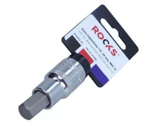 Rooks Bit Socket 1/2'', 55mm hex 12