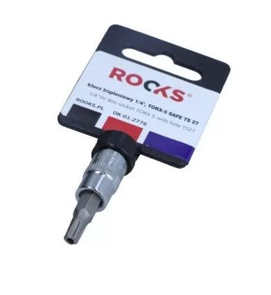 Rooks Bit Socket 1/4", Torx TS27