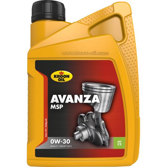 Engine oil Kroon-Oil Avanza MSP 0W30 1L