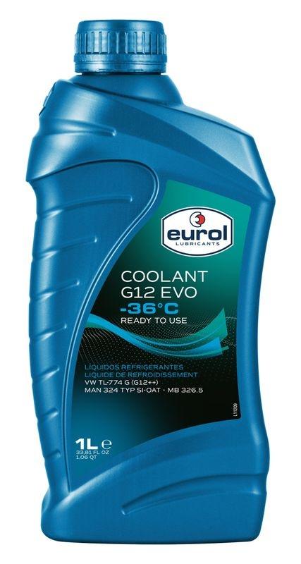 Anti-freeze/coolant Eurol Coolant -36°C G12 EVO