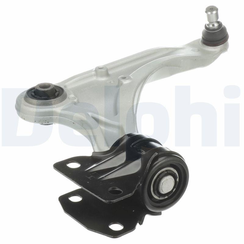 Control arm, wheel suspension