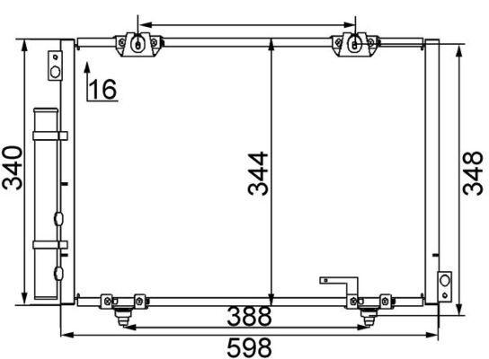 Condenser, air conditioning