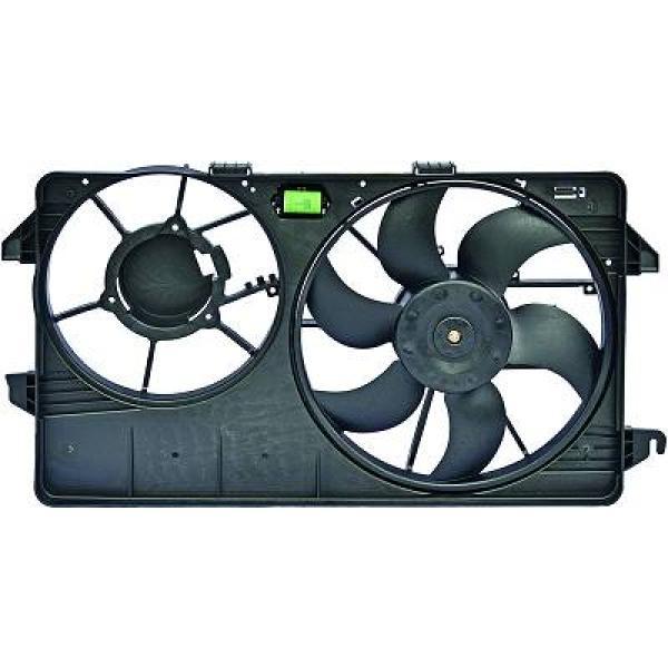 Fan, condenser, Air Conditioning DIEDERICHS Climate 8145461