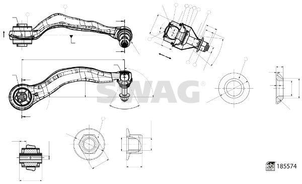 Control arm, Wheel Suspension