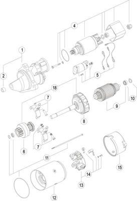 Starter motor / Starter