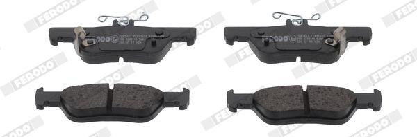 Brake Pad set, Disc Brake FDB5487 Ferodo