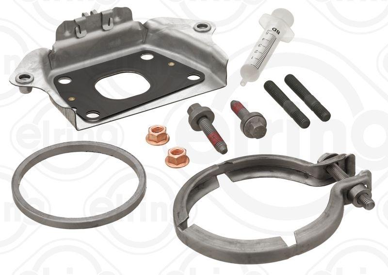 Turbocharger, mounting kit