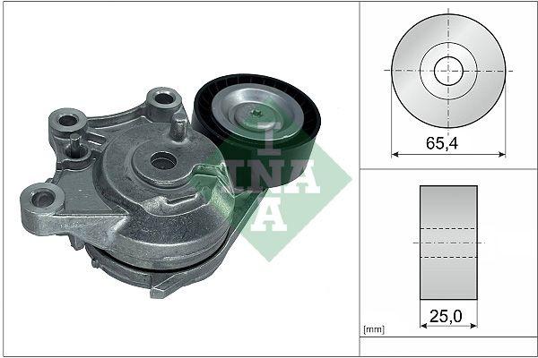 Belt tensioner, Poly V-belt 534 0921 10 Ina