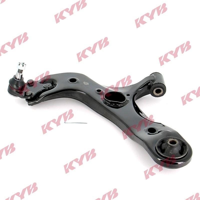 Control arm, wheel suspension