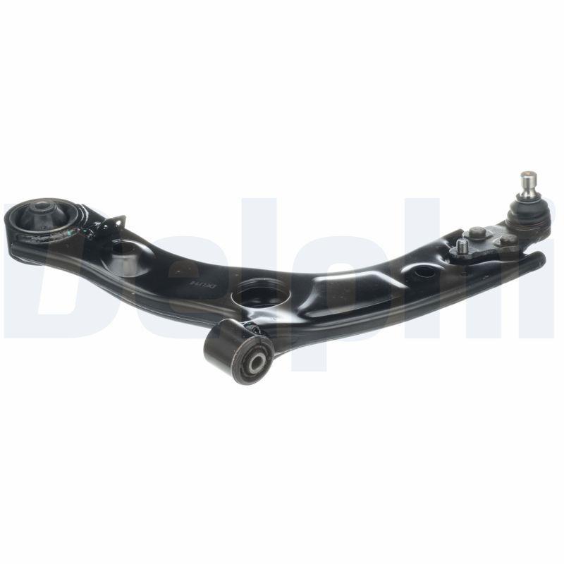 Control arm, wheel suspension