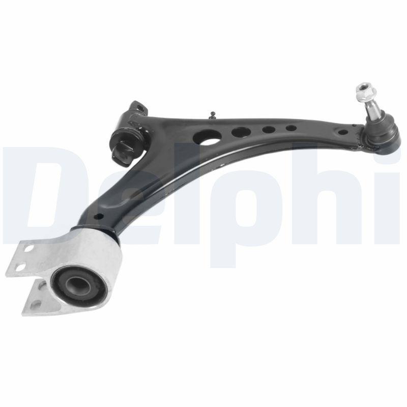 Control arm, wheel suspension