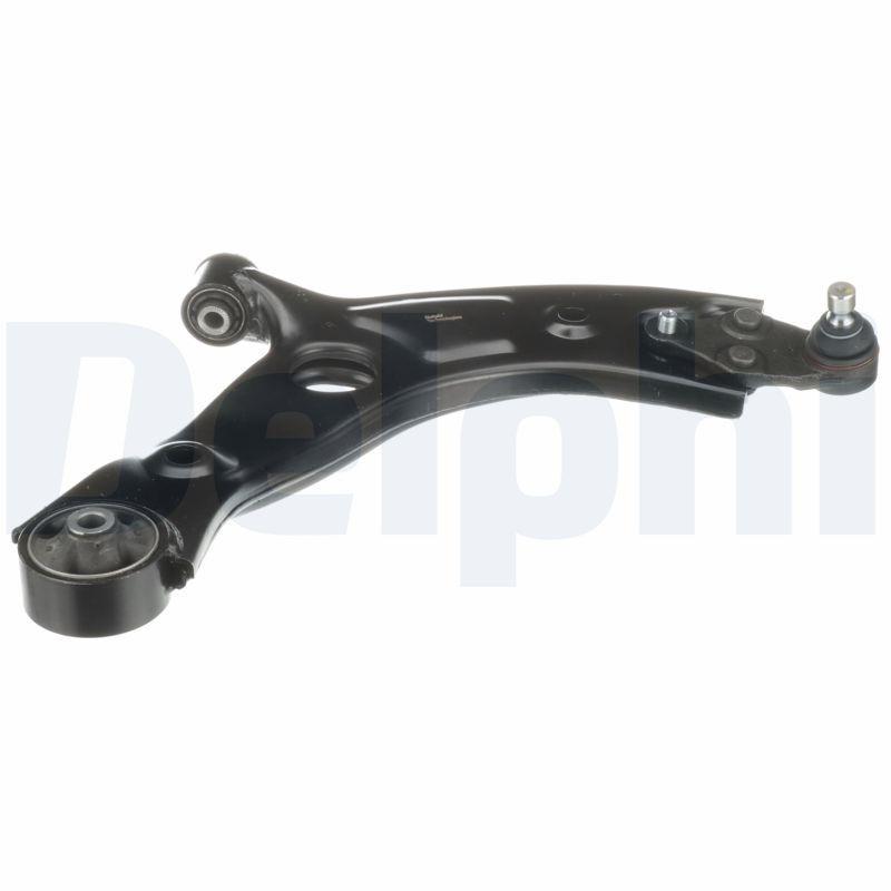 Control arm, wheel suspension