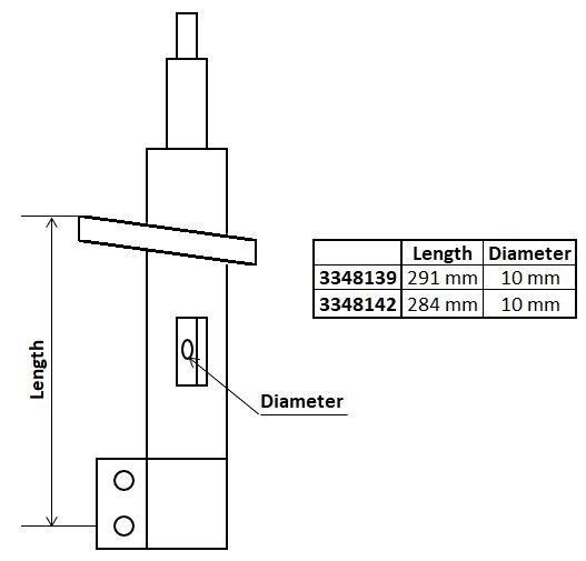 Shock Absorber 3348139 Kayaba