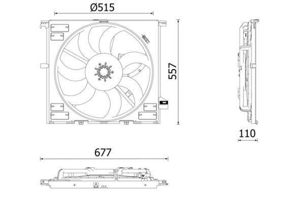 Cooling Fan Wheel