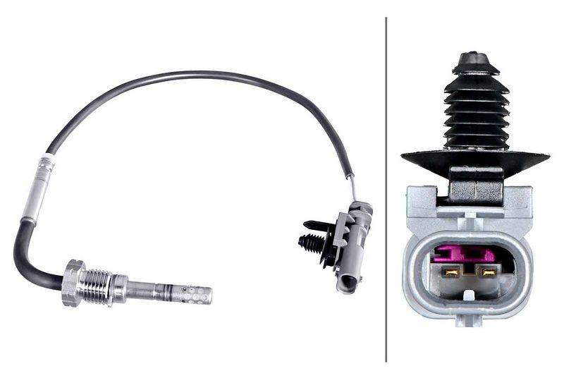 Sensor, exhaust gas temperature