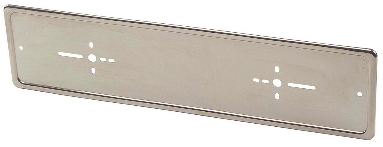 Chrome License plate holder, per piece