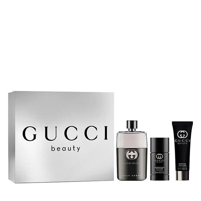 Gucci GUCCI GUILTY FOR HIM POUR HOMME Eau De Toilette 90ml Gift Set