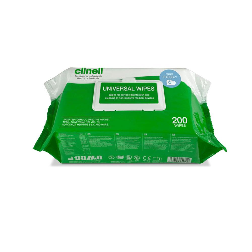 Clinell Universal Wipes | Pack of 200