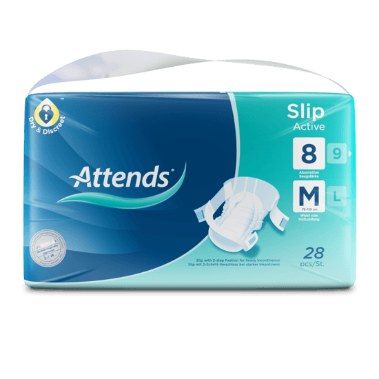 Attends Slip Active 8 - Medium - 28 Pack