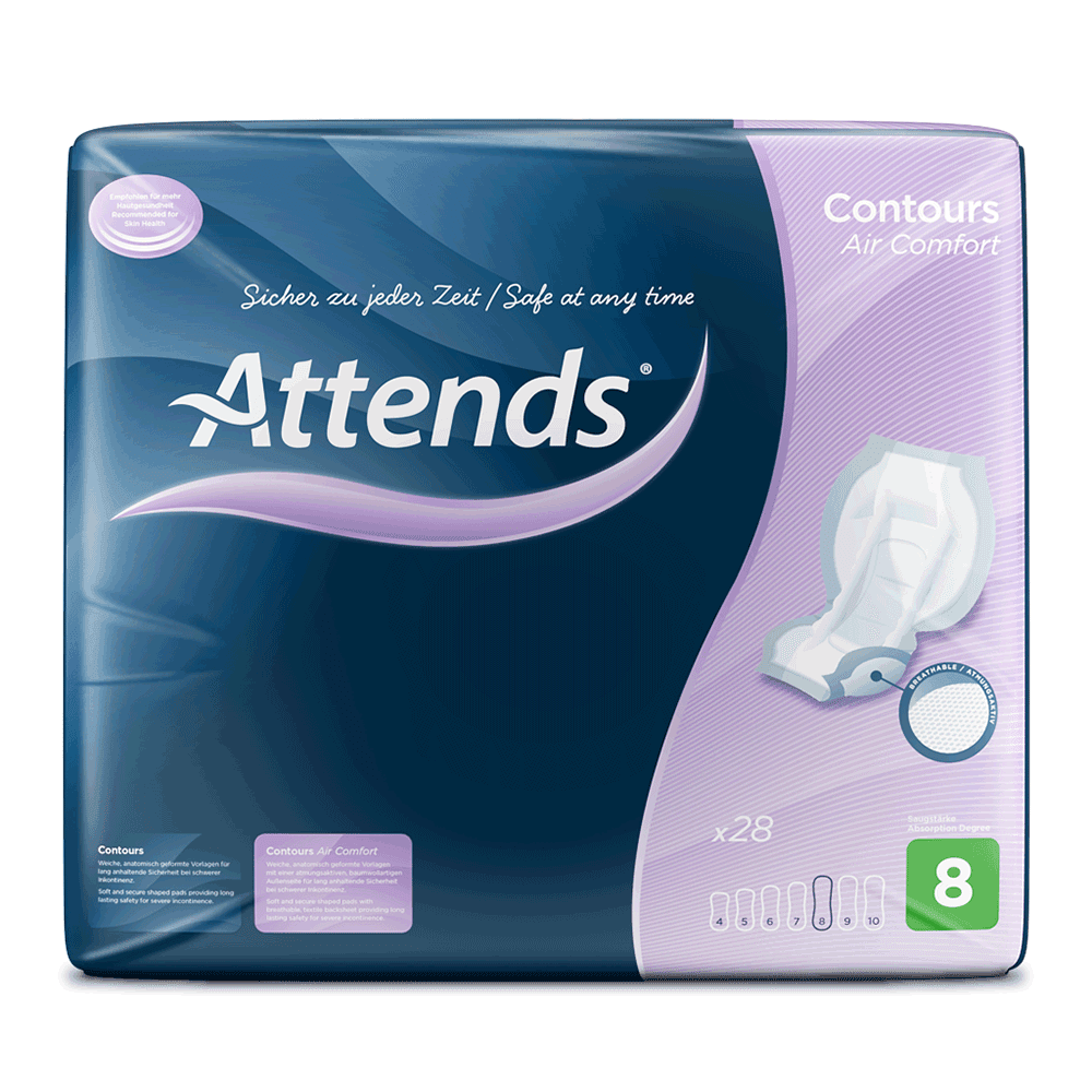 Attends Contours 8 Air Comfort - Pack 28