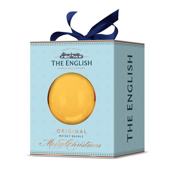 English Whisky Co. The English Original Malt Christmas Bauble