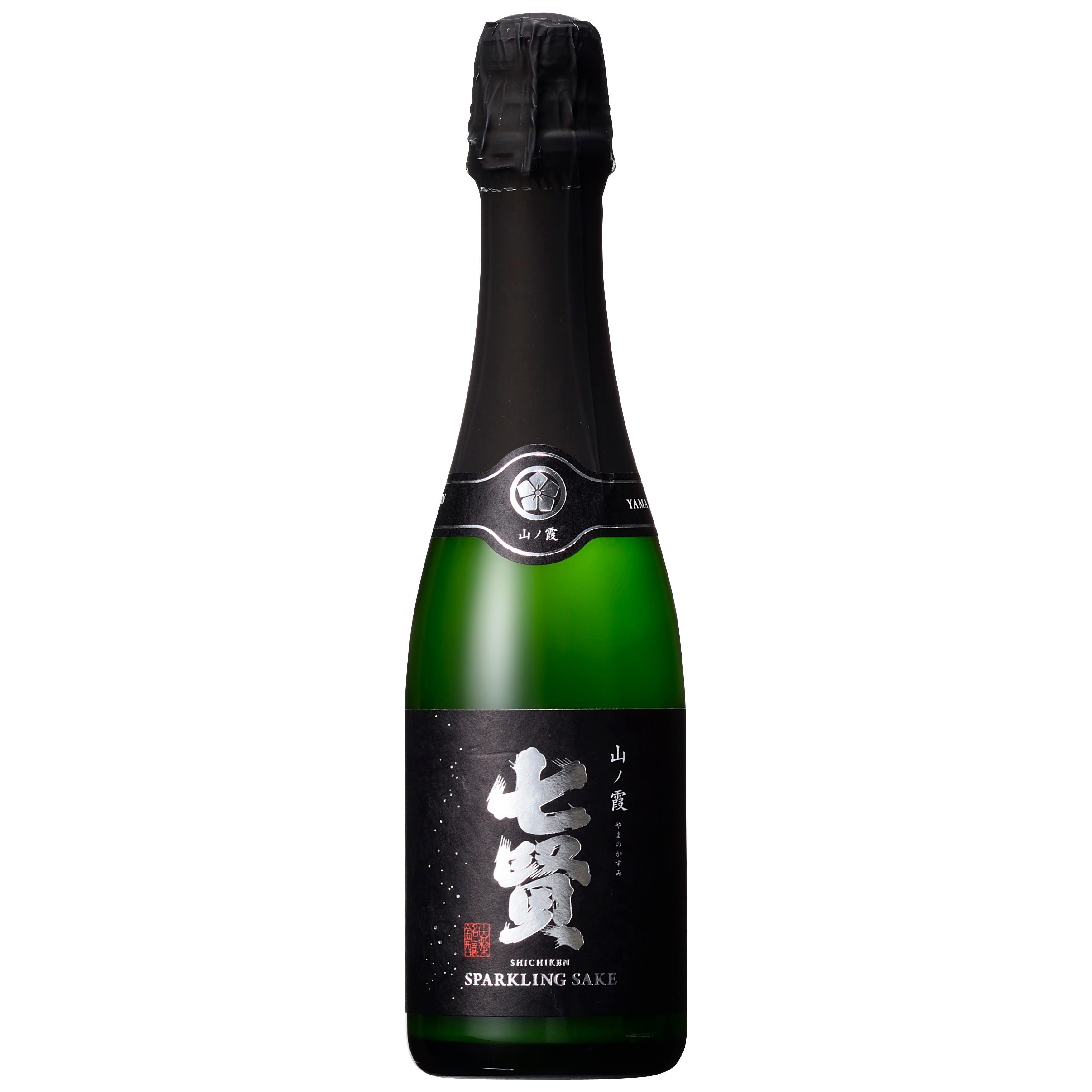 Shichiken Sparkling Sake Yama No Kasumi Half Bottle