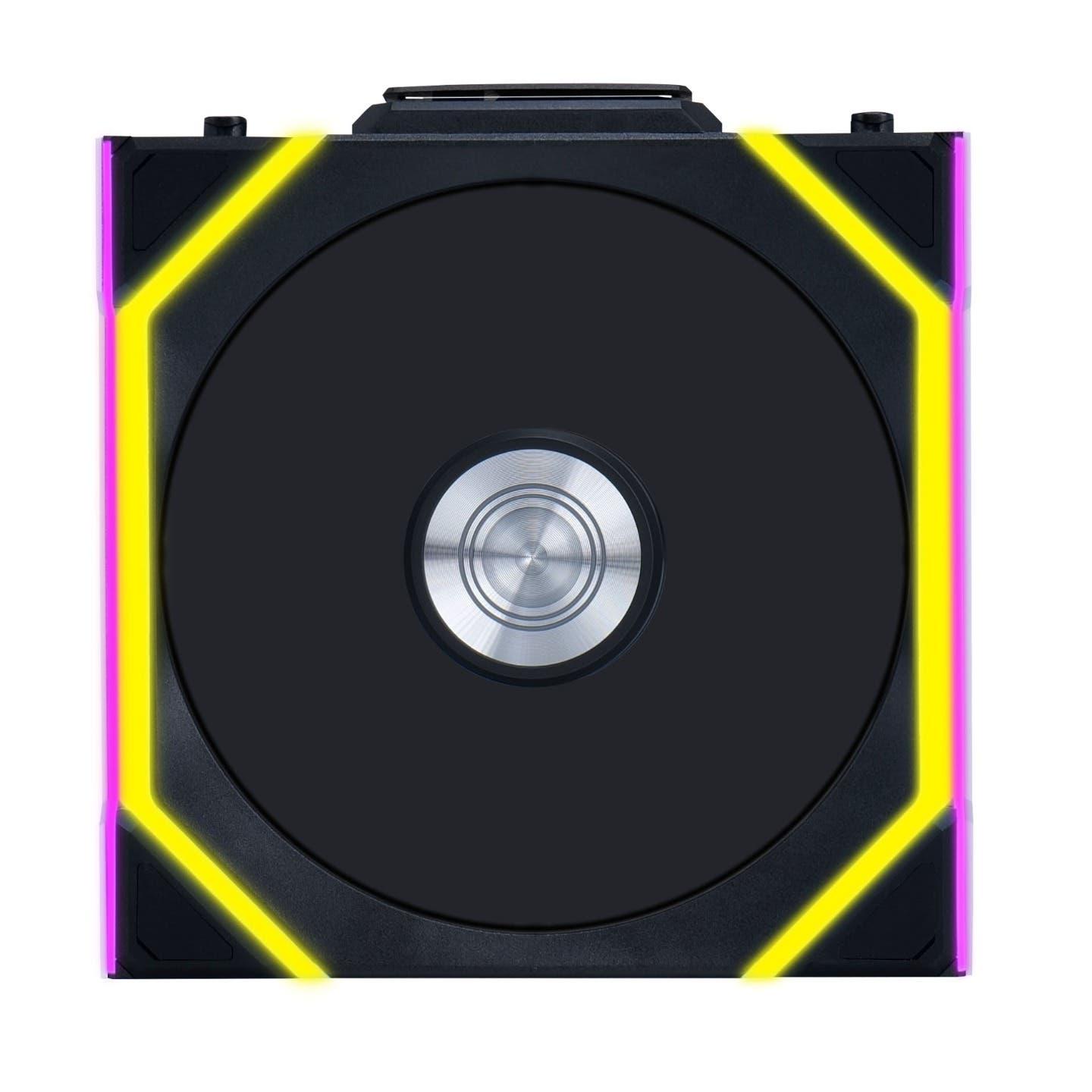 Lian Li UNI SL WIRELESS RGB 120mm Reverse Flow Fan - Black