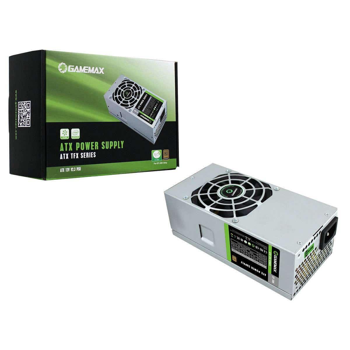 Game Max GT-300 80 Plus Bronze PSU 300W TFX Power Supply Unit