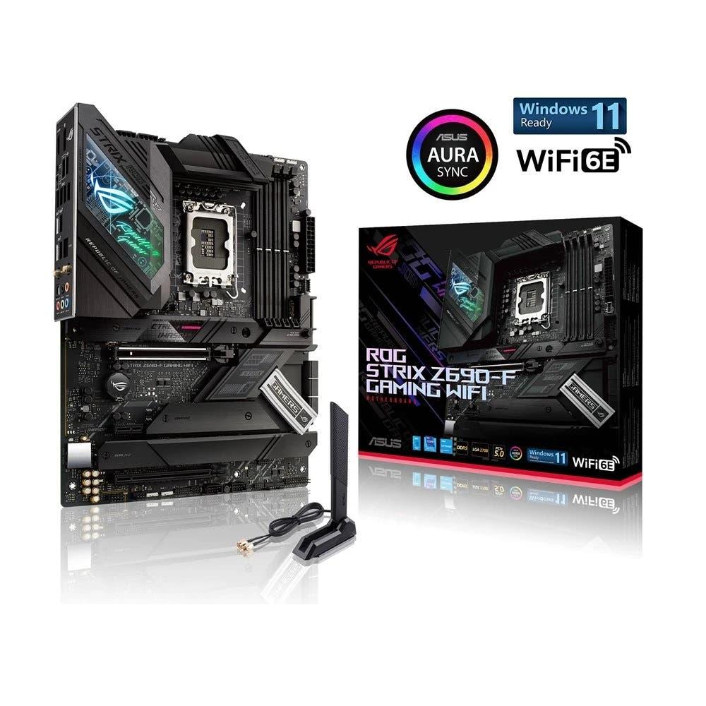 Intel i7 12700K Twelve Core 3.6Ghz Asus ROG Strix Z690-F Gaming WIFI DDR5 Motherboard CPU Bundle