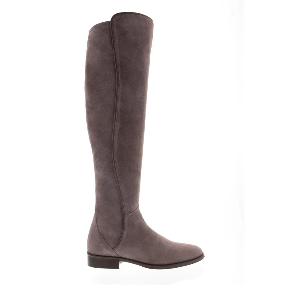 Carl Scarpa Emma Mauve Taupe Suede Knee-High Boots