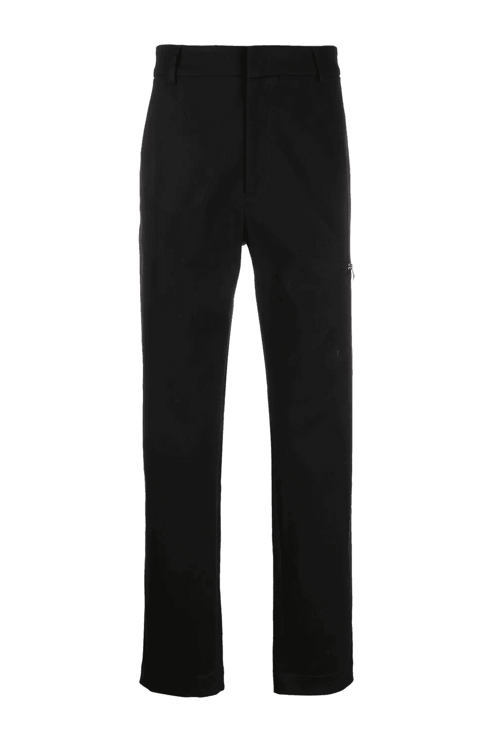 MONCLER COTTON TROUSERS Size: 50, colour: BLACK