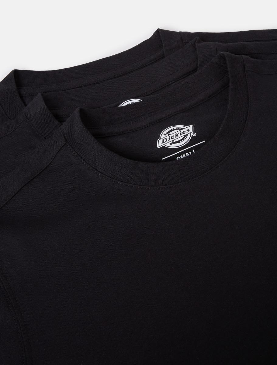 Dickies Three-Pack T-Shirts Man Black Size XS