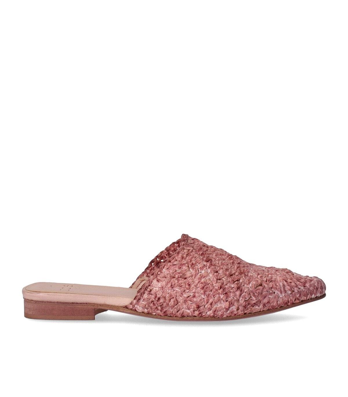 ZOE CHANEL PINK MULE