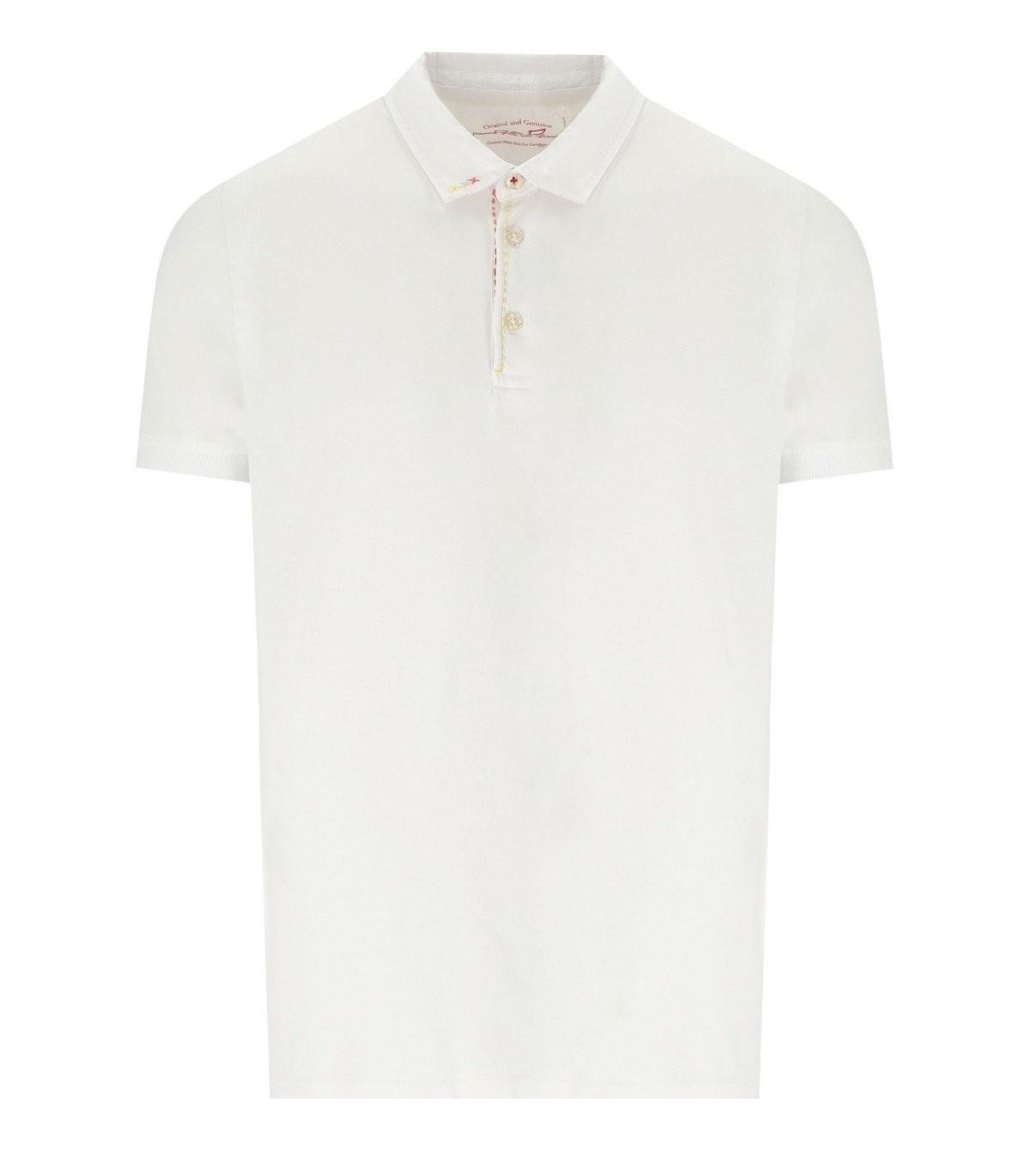 BOB MILK WHITE POLOSHIRT