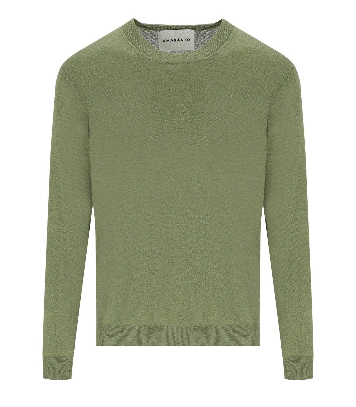 AMARÁNTO GREEN CREWNECK JUMPER