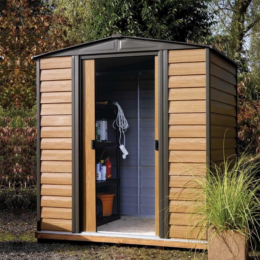 Woodvale Metal Apex Shed 6 x 5