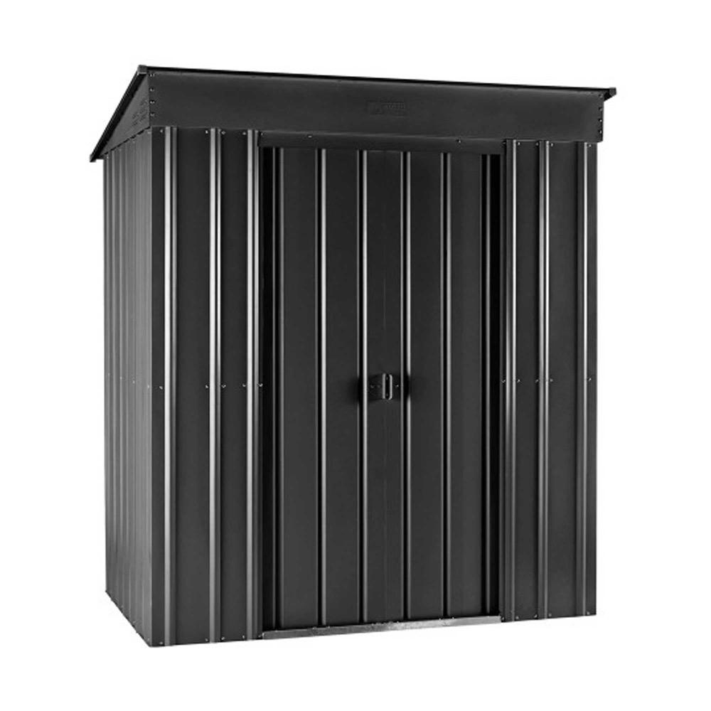 Lotus 6ft Pent Metal Shed Range